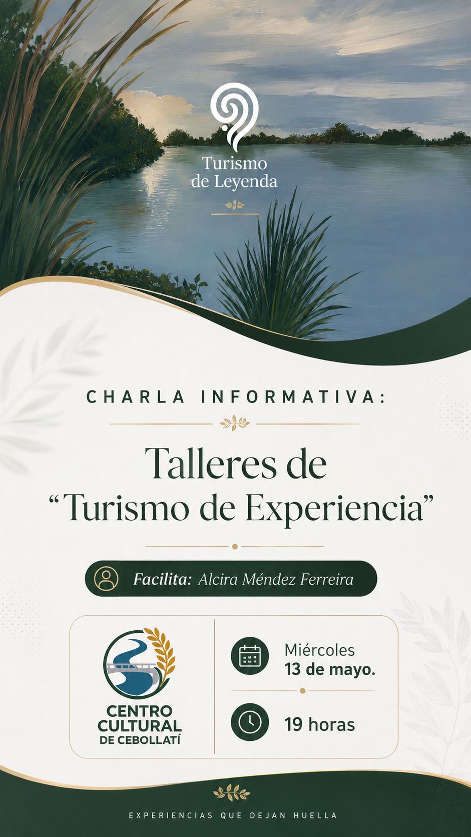 TALLERES DE TURISMO DE EXPERIENCIA EN CEBOLLATI