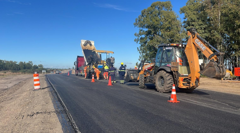 Avanzan obras en ruta 7 que permitirán optimizar conexión entre Uruguay y Brasil